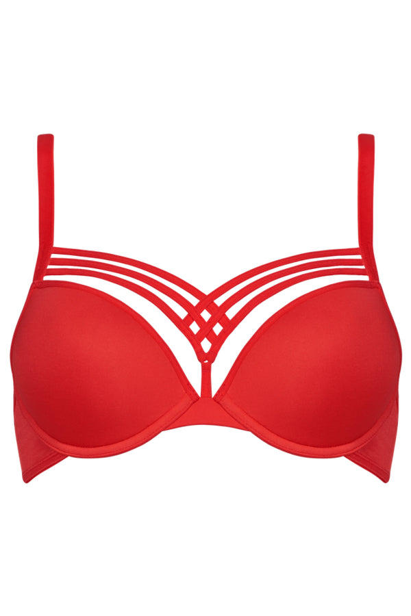 Бюстгальтер пуш-ап 18141 red