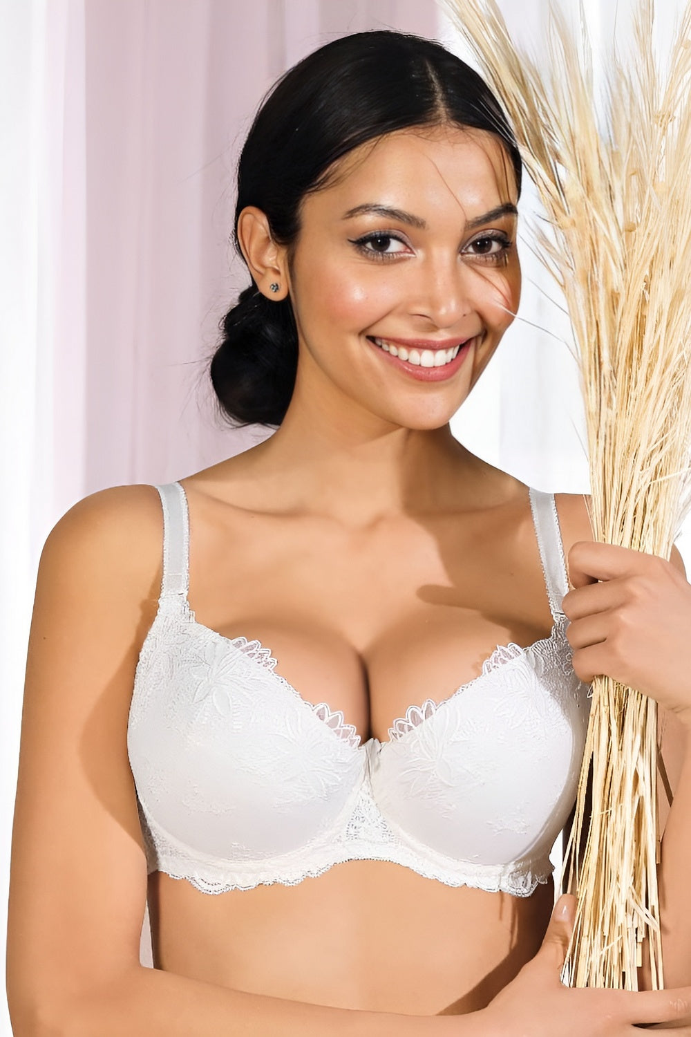 Бюстгальтер push-up с вышивкой Solange
