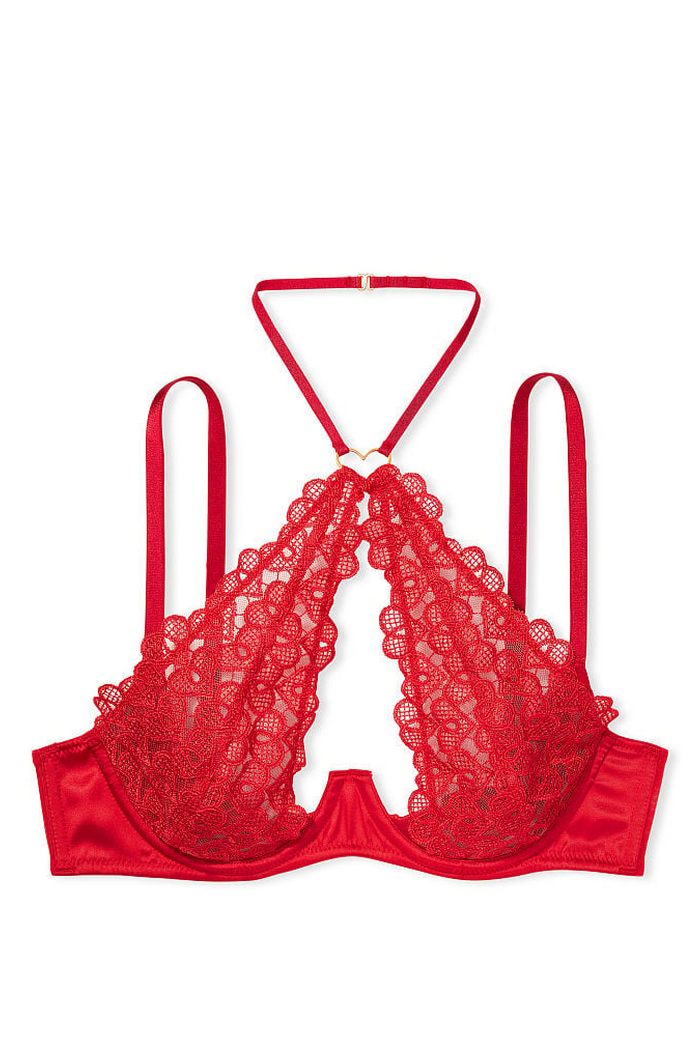 Кружевной холтер-бра 666817465