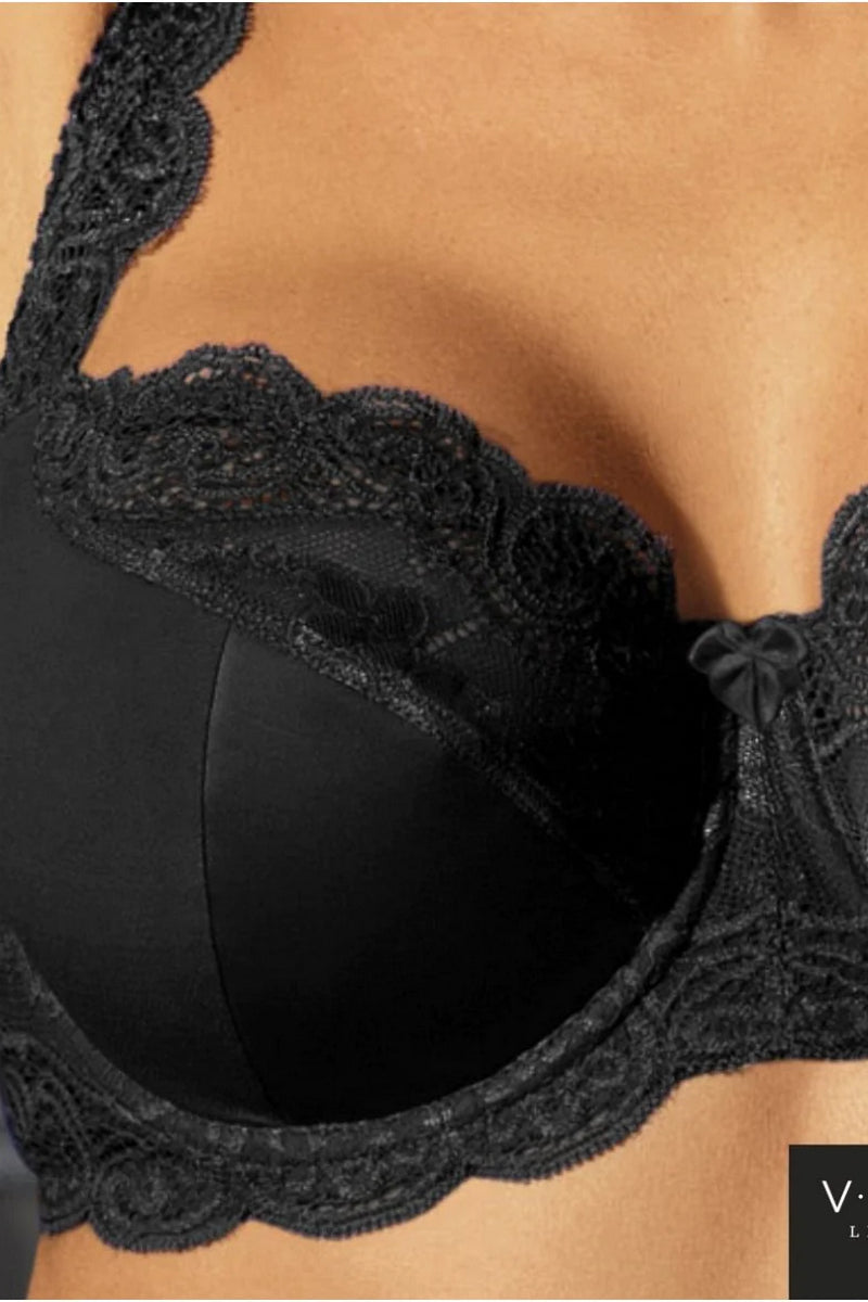 Полудублированный бюстгальтер V54023 Snezhana black