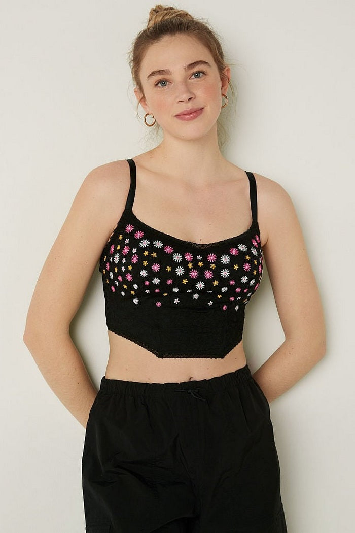 Бюстье без косточек с вышивкой 537368071 