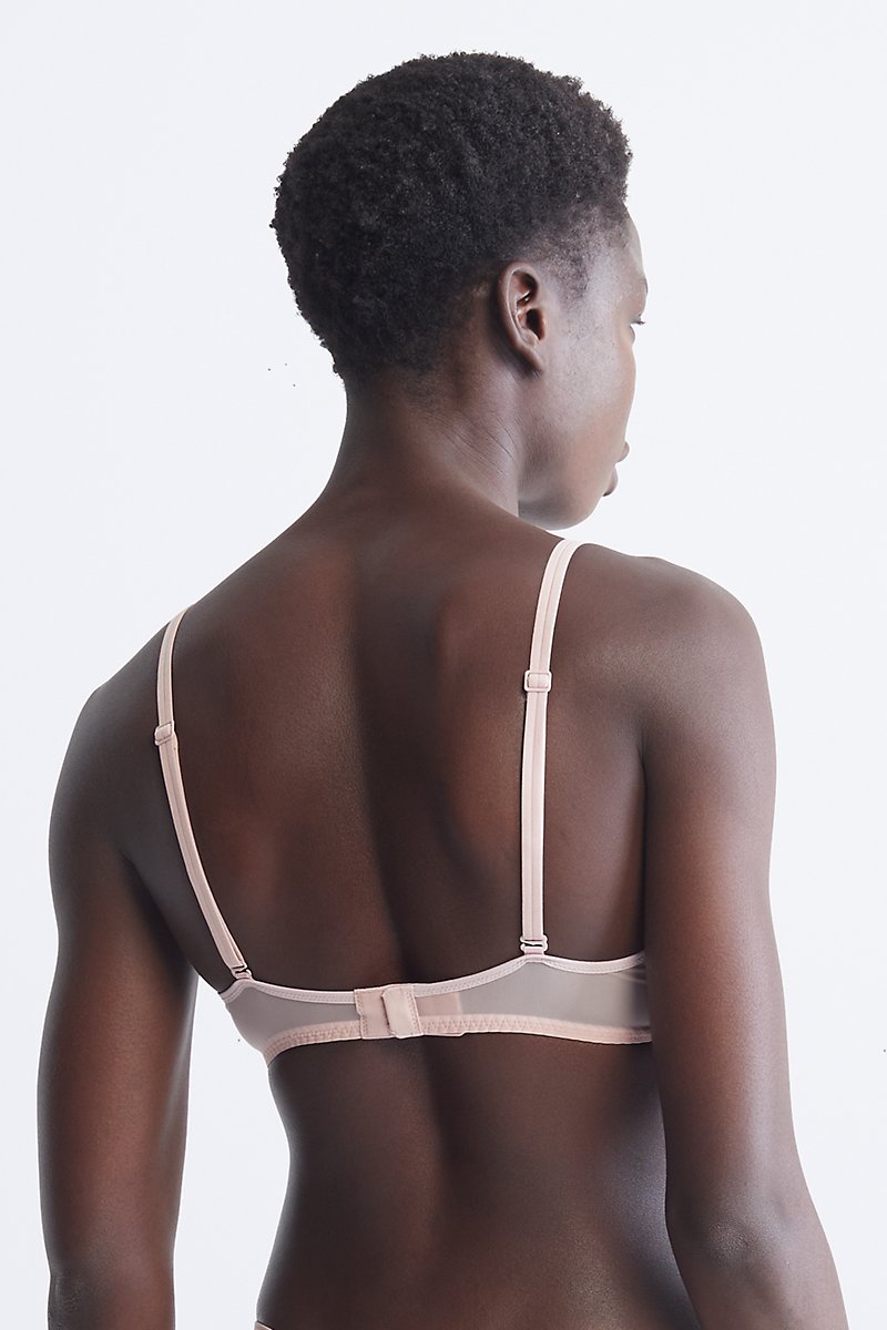 Бралет из микросетки 115202630 rose