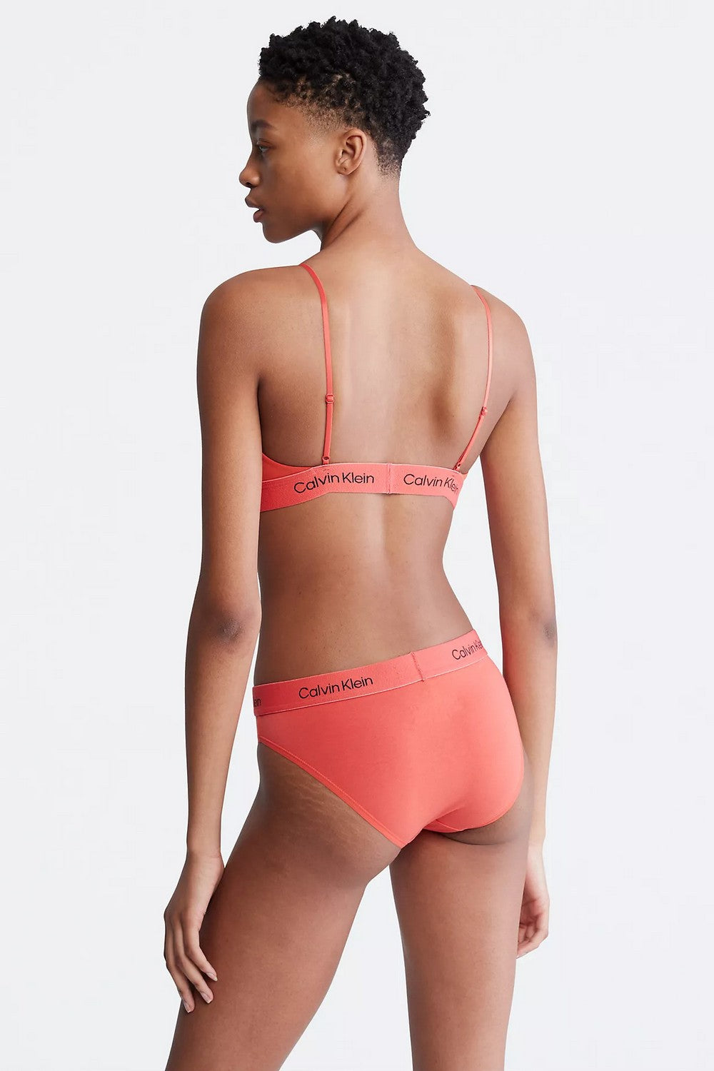 Бра-топ из хлопка 151310552 red