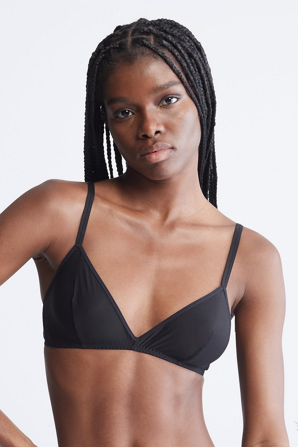 Бралет из микросетки 30649476 black