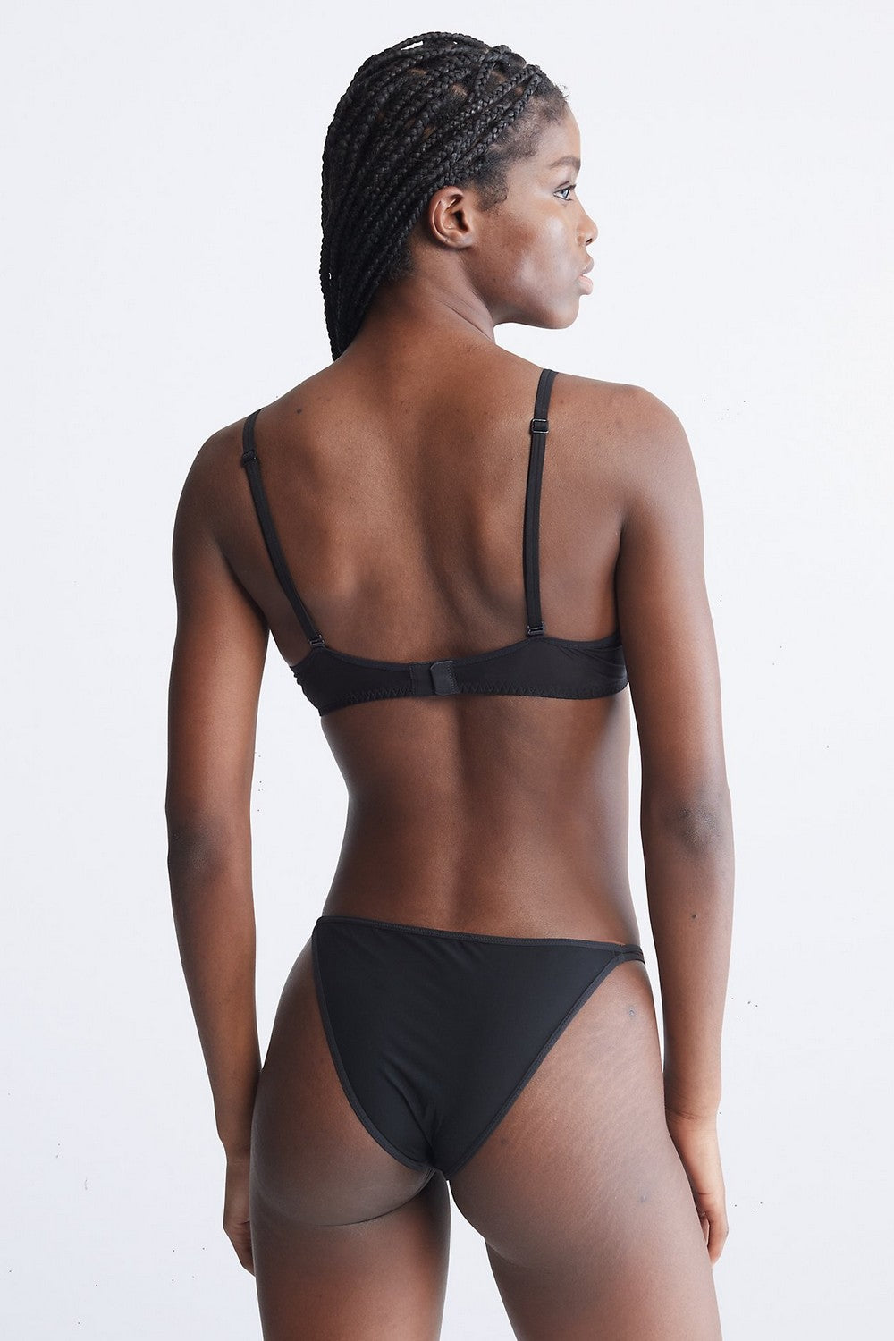 Бралет из микросетки 30649476 black