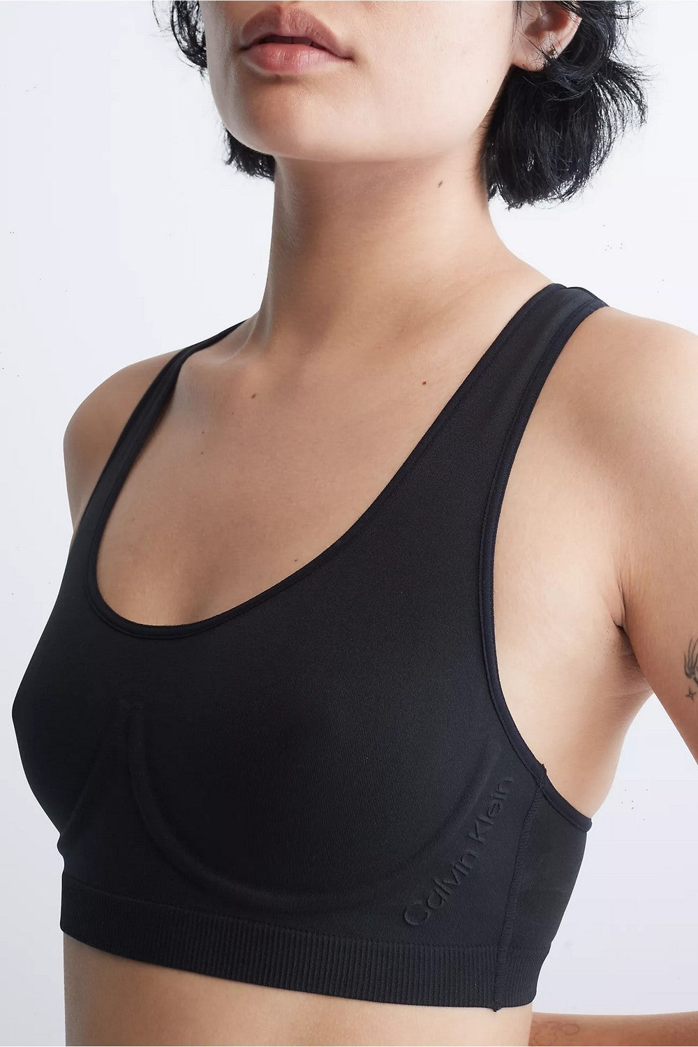 Бра-топ с широкими бретелями 358030379 black