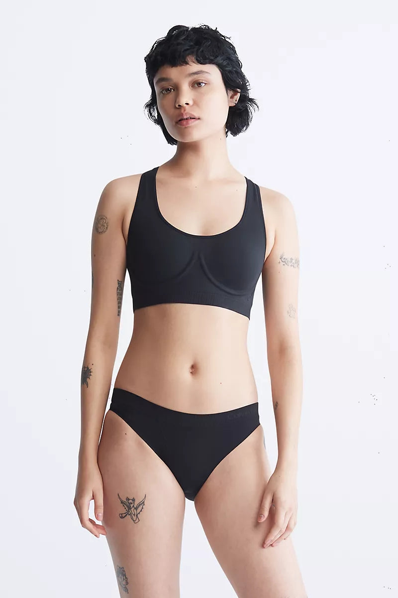 Бра-топ с широкими бретелями 358030379 black