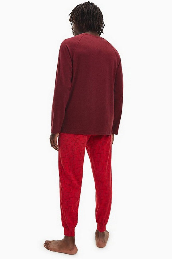 Мужская пижама с логотипом 359349753 red