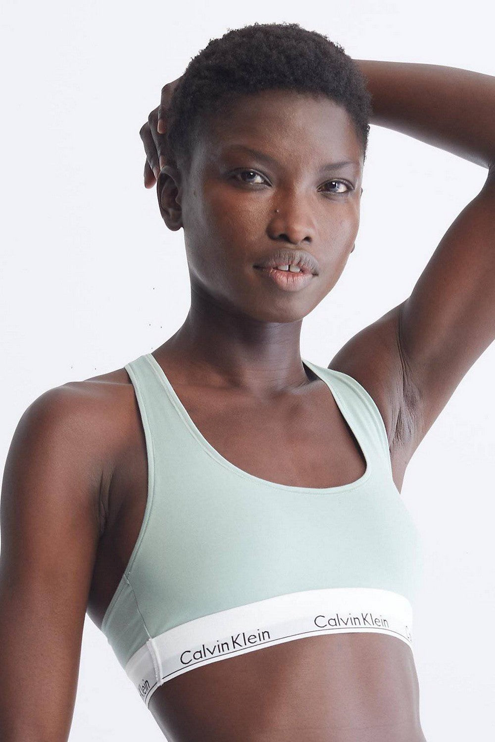 Бра-топ с брендированной резинкой 395510584 green