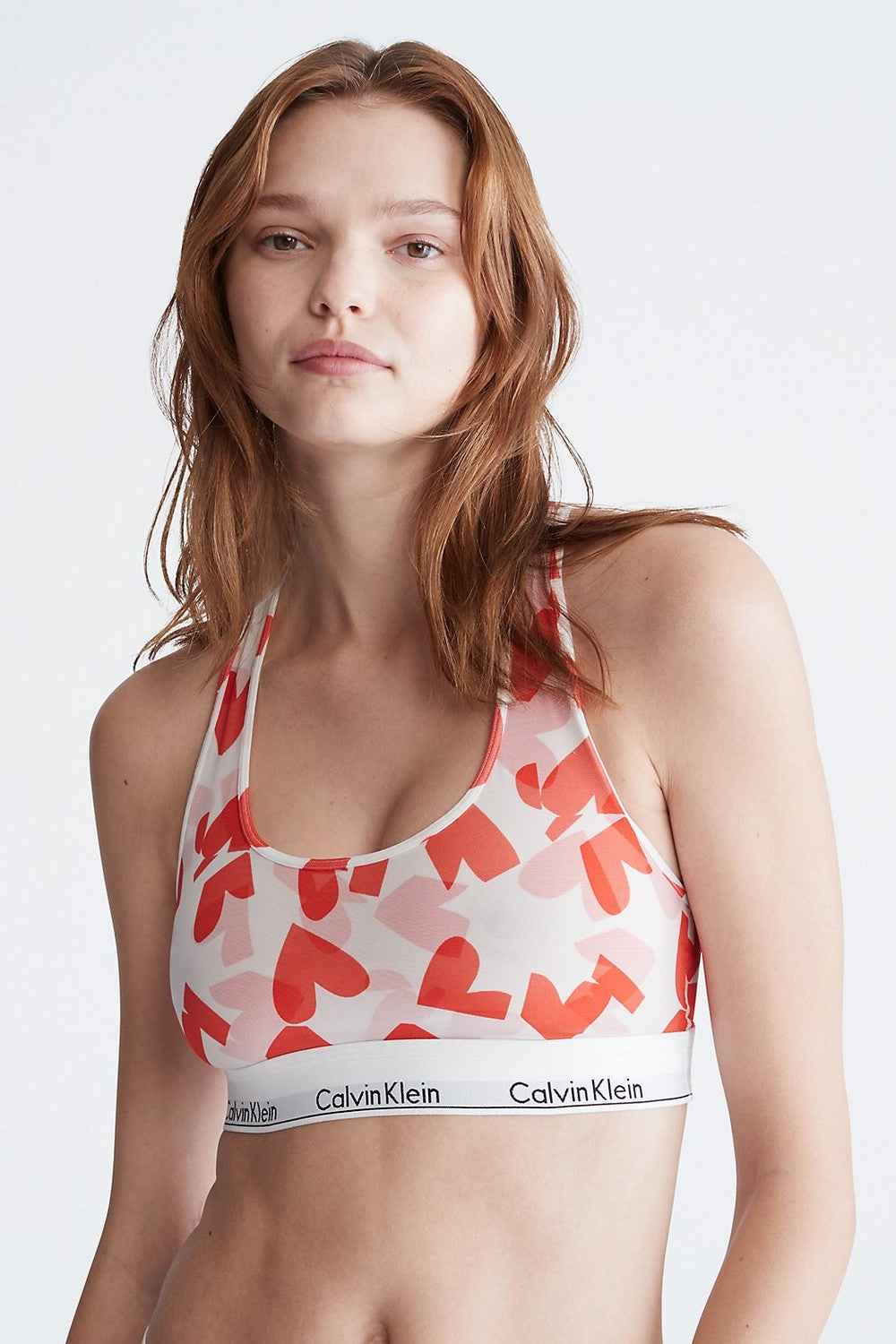 Бра-топ с принтом 402139487 red