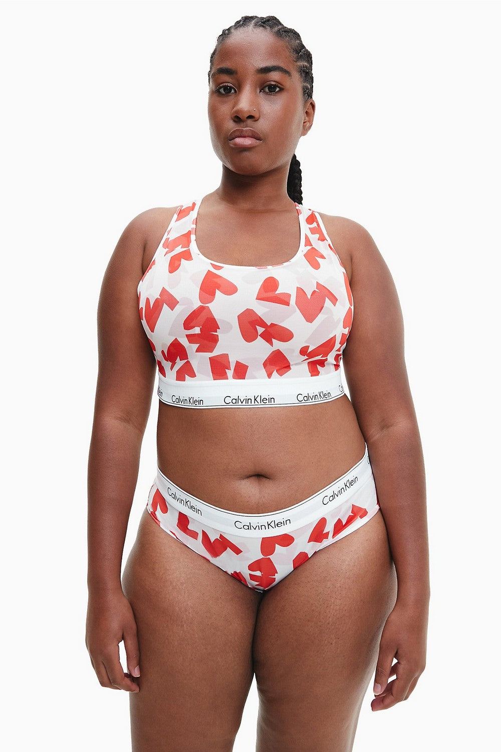 Бра-топ с принтом 402139487 red