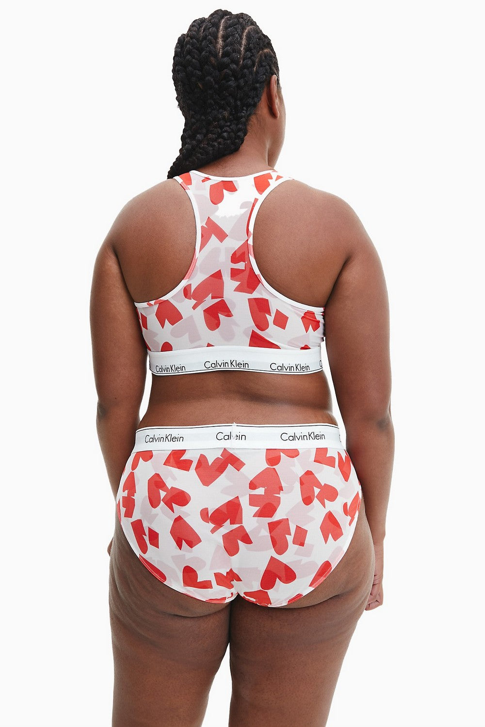 Бра-топ с принтом 402139487 red