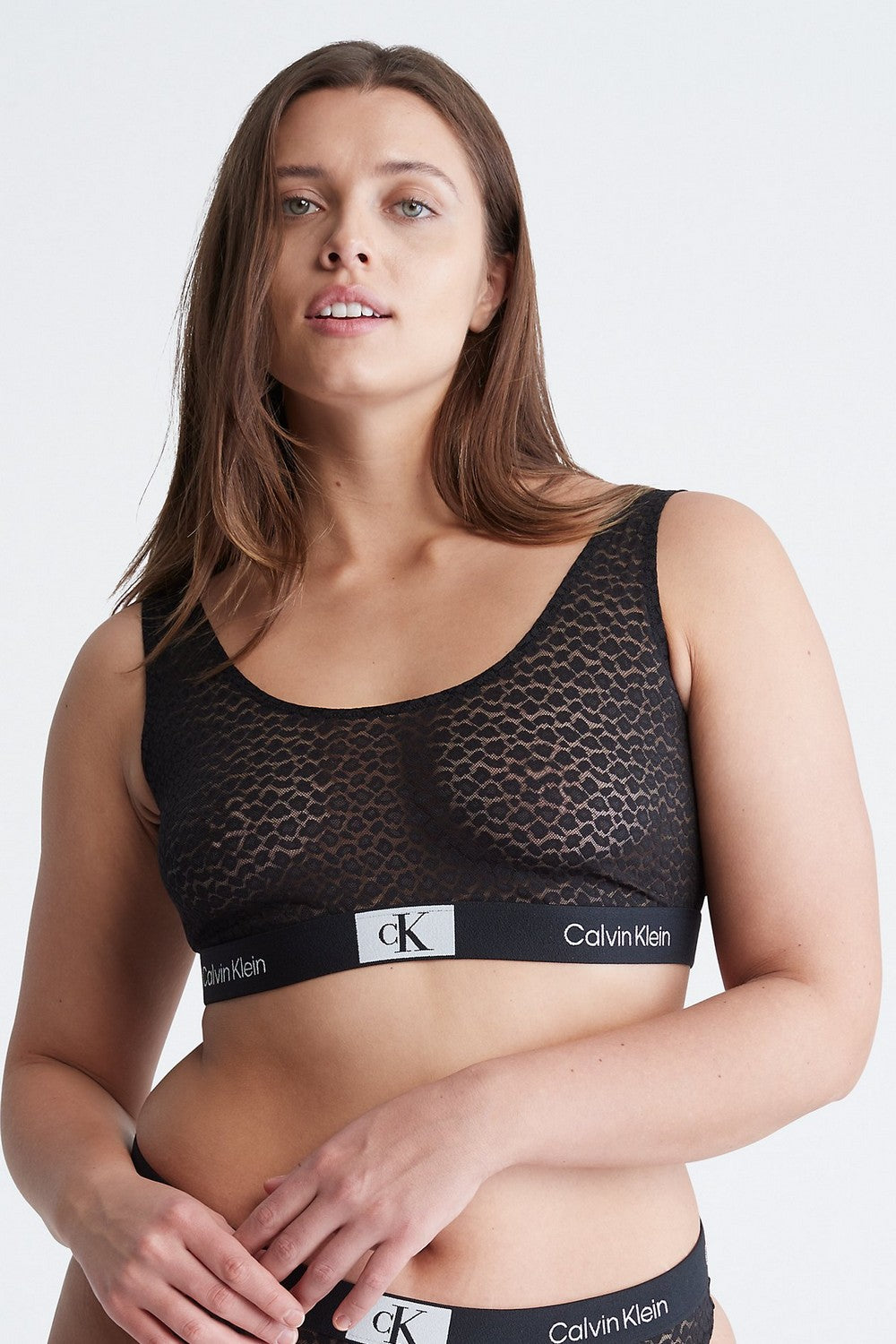 Бра-топ из микросетки 408208104 black