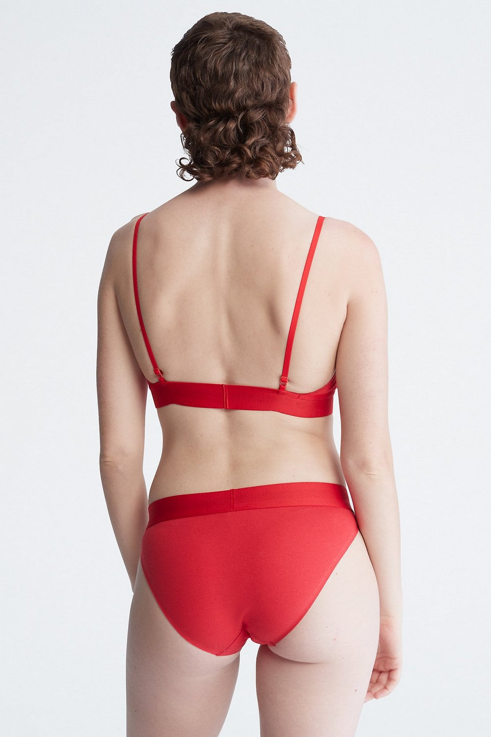 Бра-топ из переработанного хлопка 442584947 red