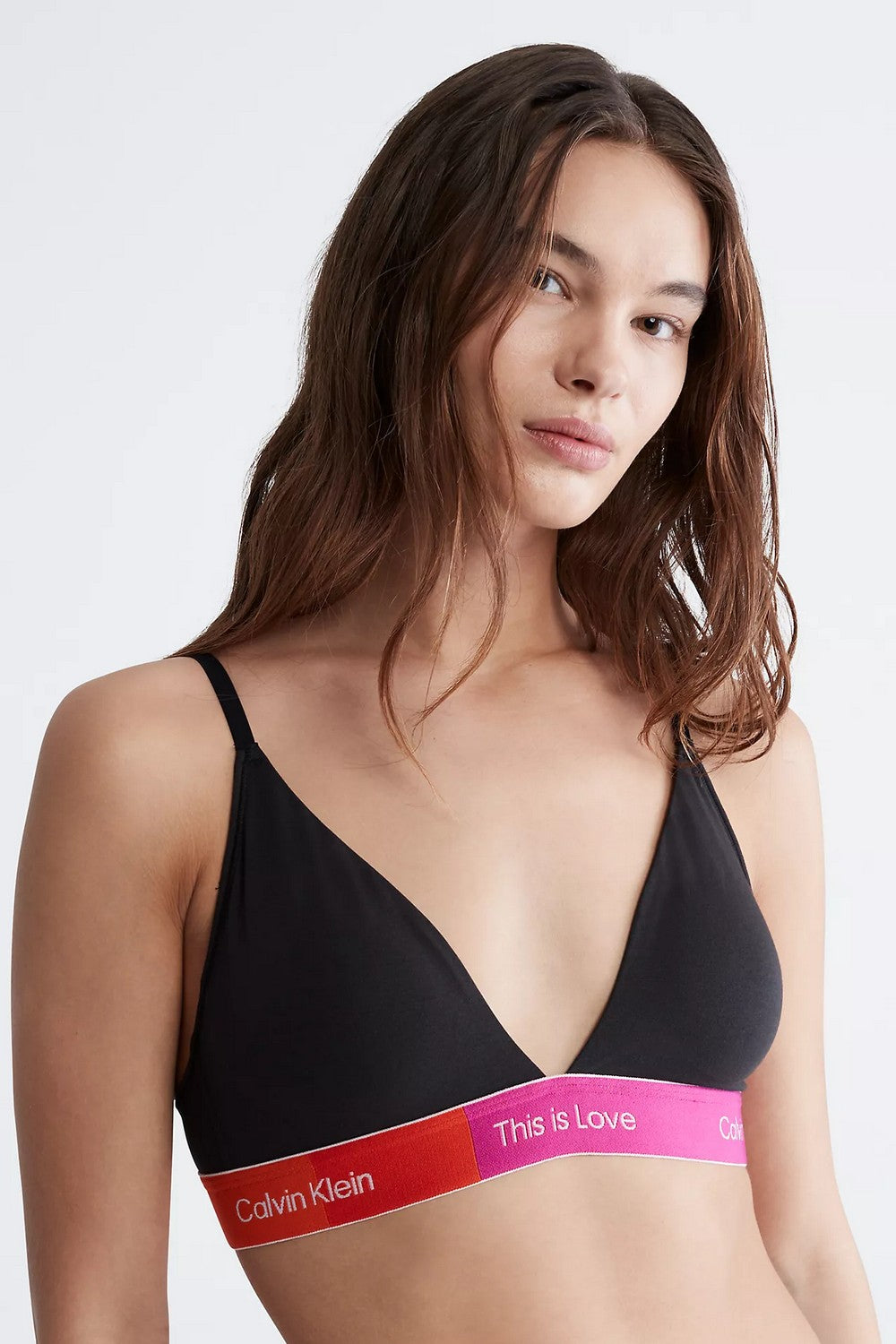 Бралет с яркой резинкой 478886011 black