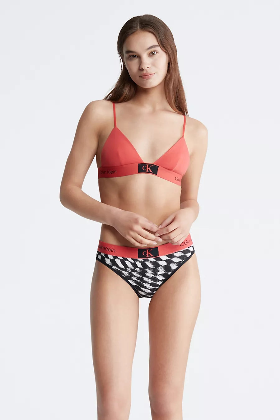 Бралет из переработанного хлопка 482842494 red