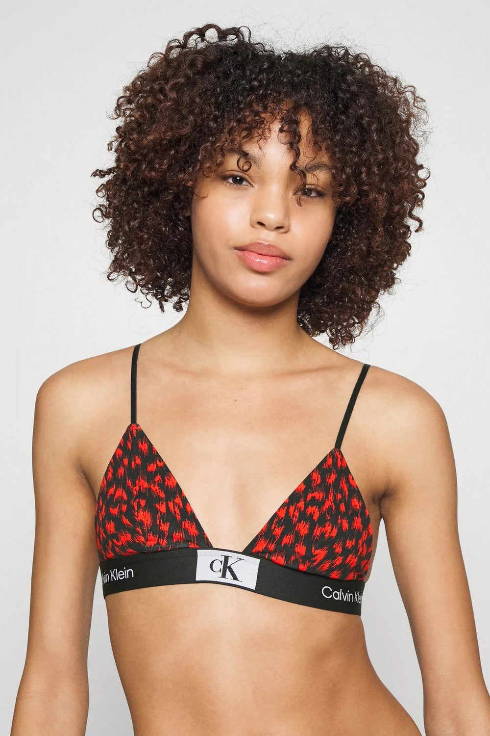 Хлопковый бралет с принтом 545674350 red