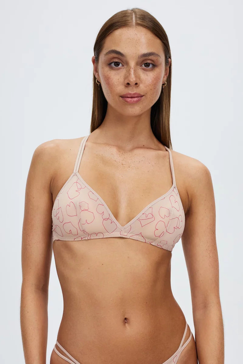 Мягкий бралет из микросетки 568118077 beige