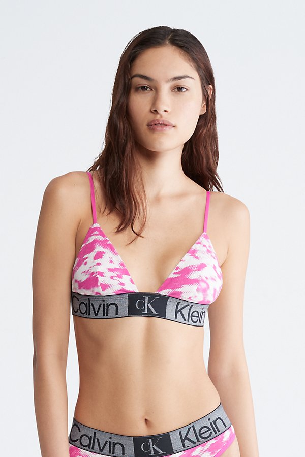 Хлопковый бралет с принтом 632302770 pink