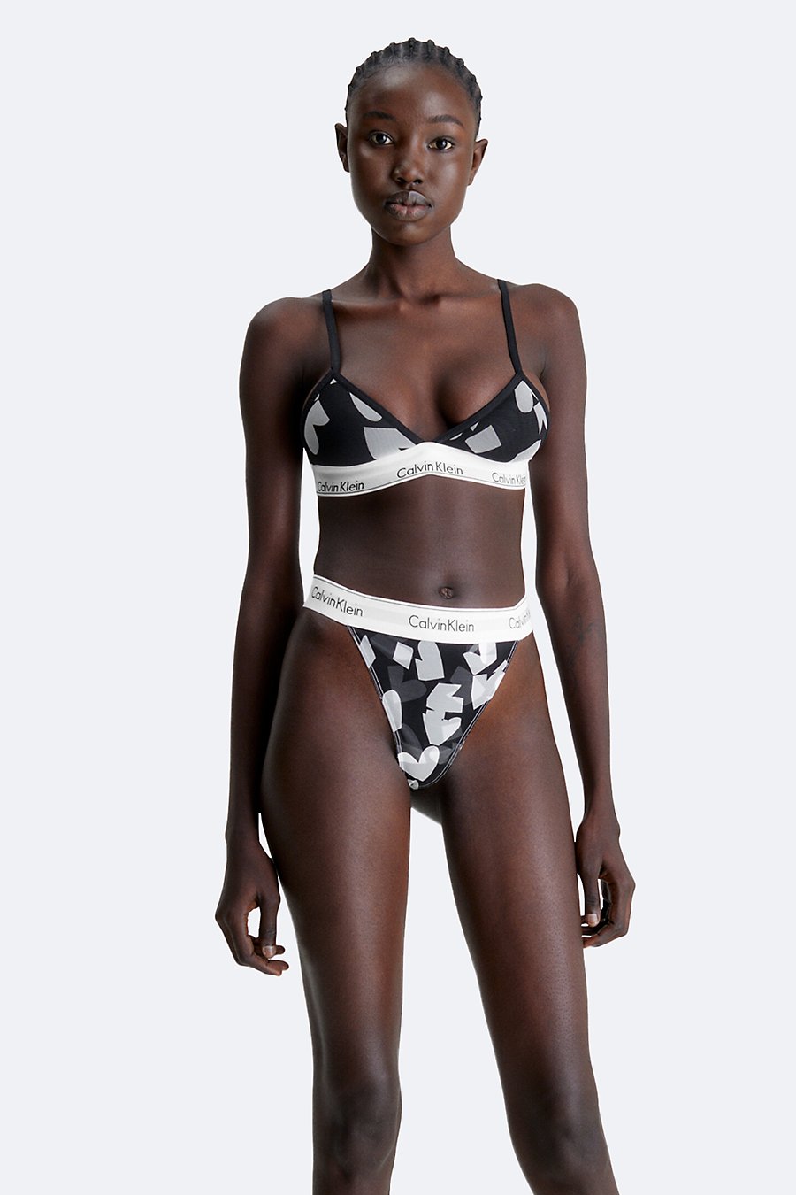 Мягкий бралет с принтом 633086181 black