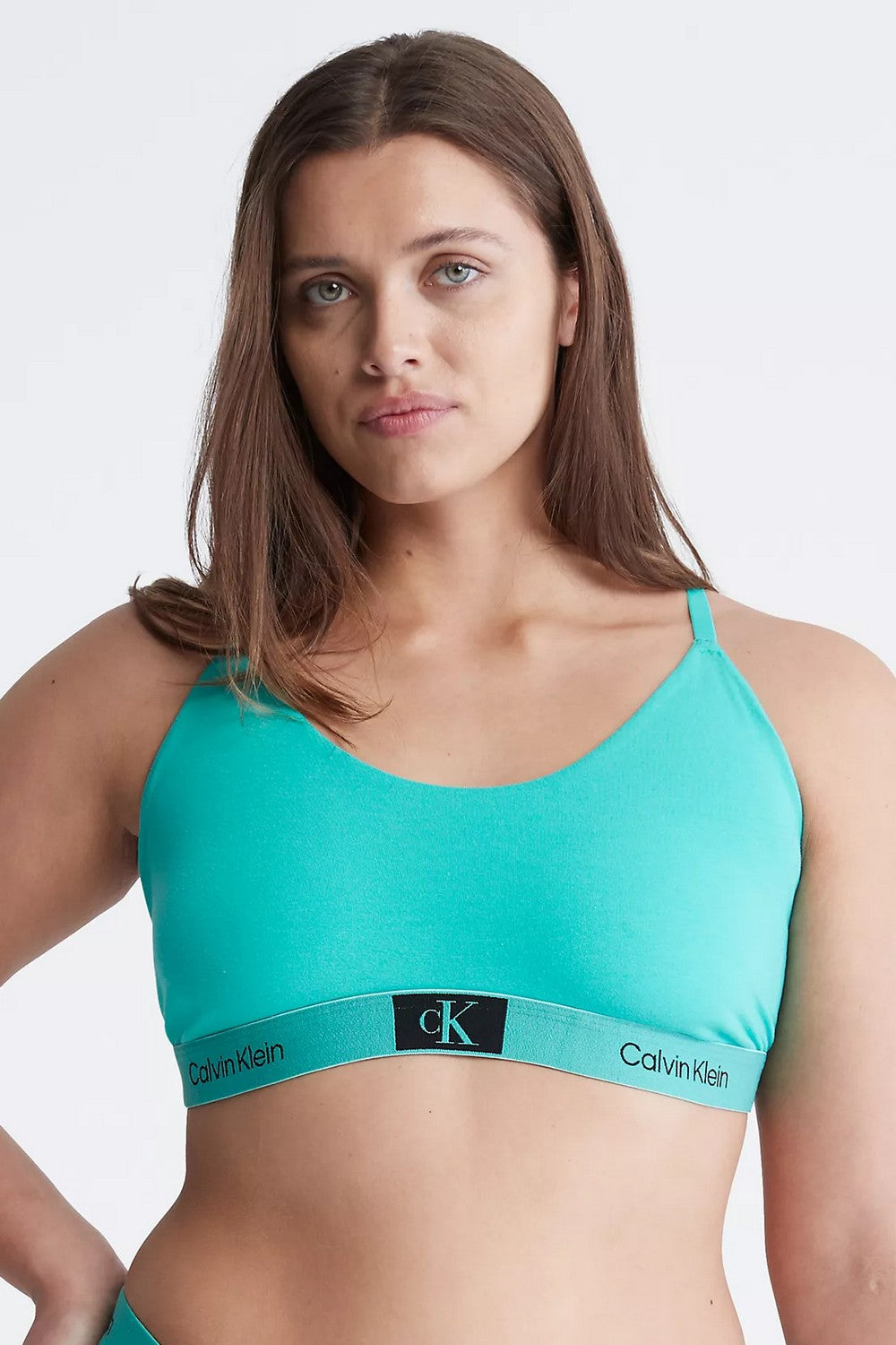 Бра-топ на тонких бретелях 830534257 green