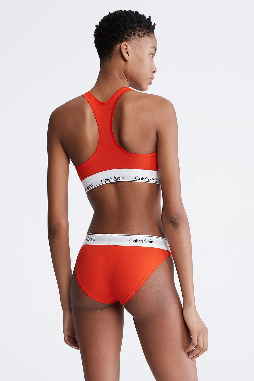 Бра-топ из хлопка 94921766 orange