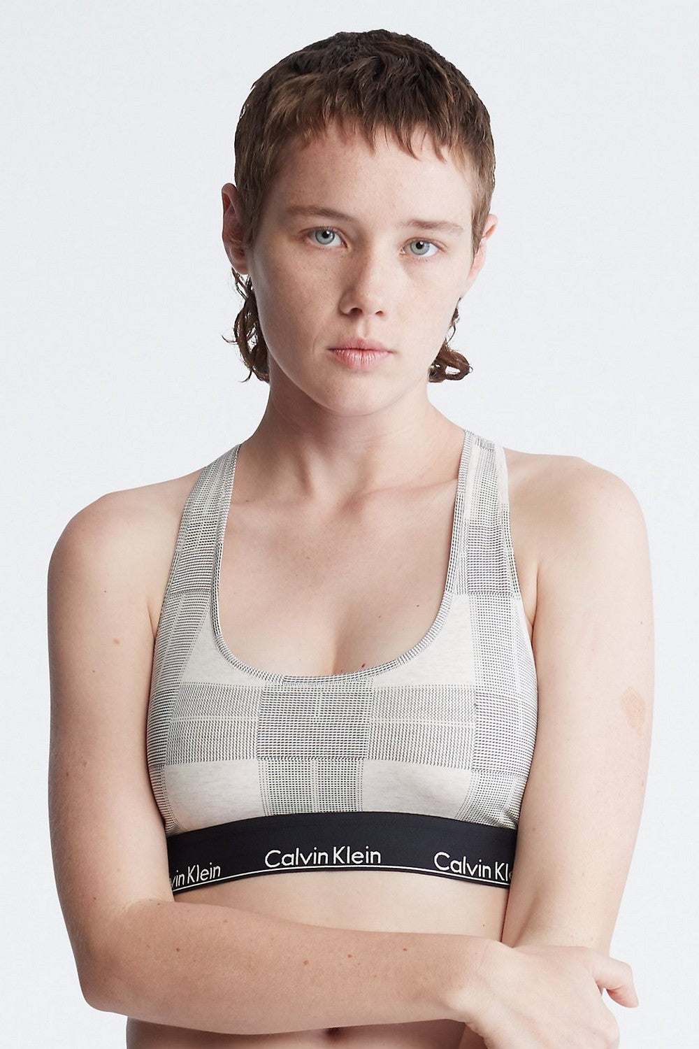 Бра-топ с принтом 958479912 gray