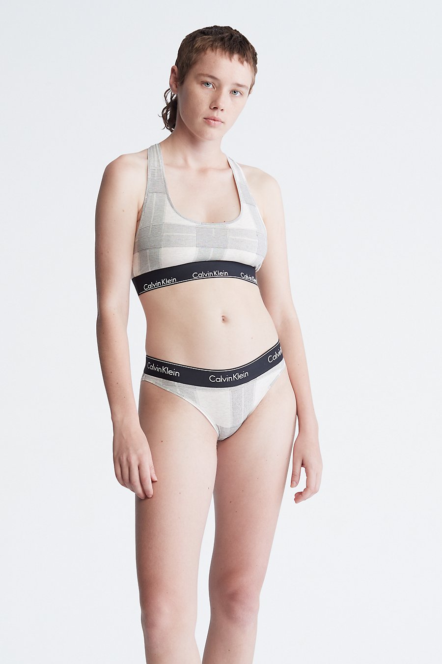 Бра-топ с принтом 958479912 gray