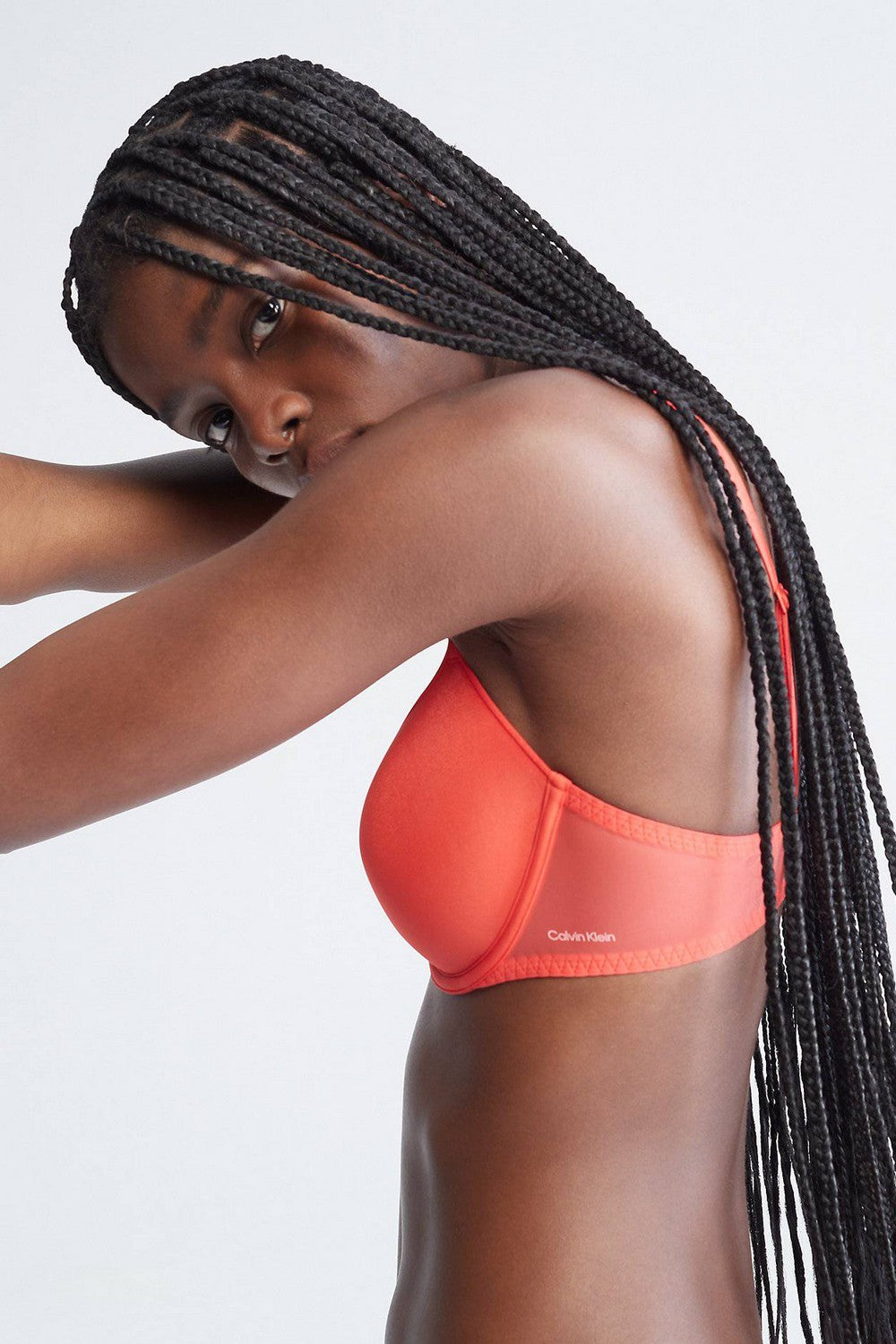 Гладкий бюстгальтер на косточках 990491803 red