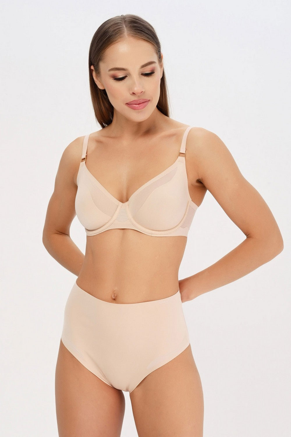 Бюстгальтер с мягкими чашками 10M1 Pure light beige dore