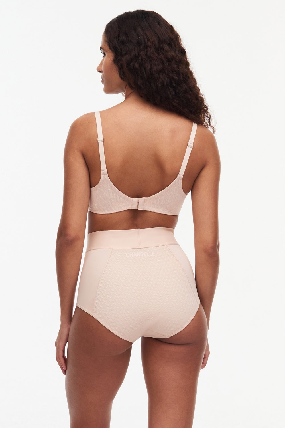 Трусики с высокой талией 11N3 Smooth Lines beige dore