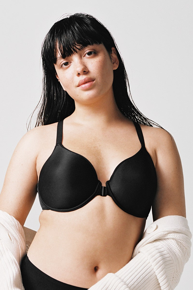Бюстгальтер с застежкой спереди 12B7 Prime black