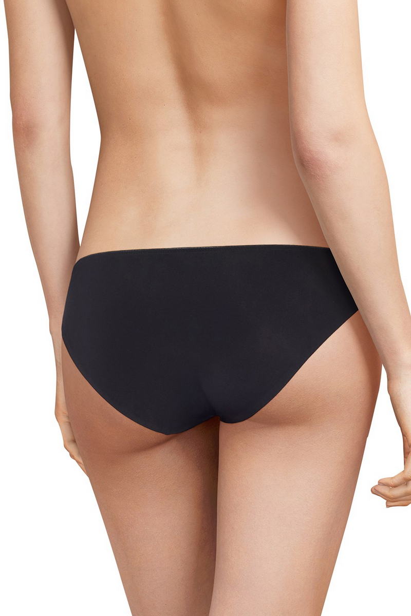 Трусики сліпи з вишивкою 16B3 Every curve black
