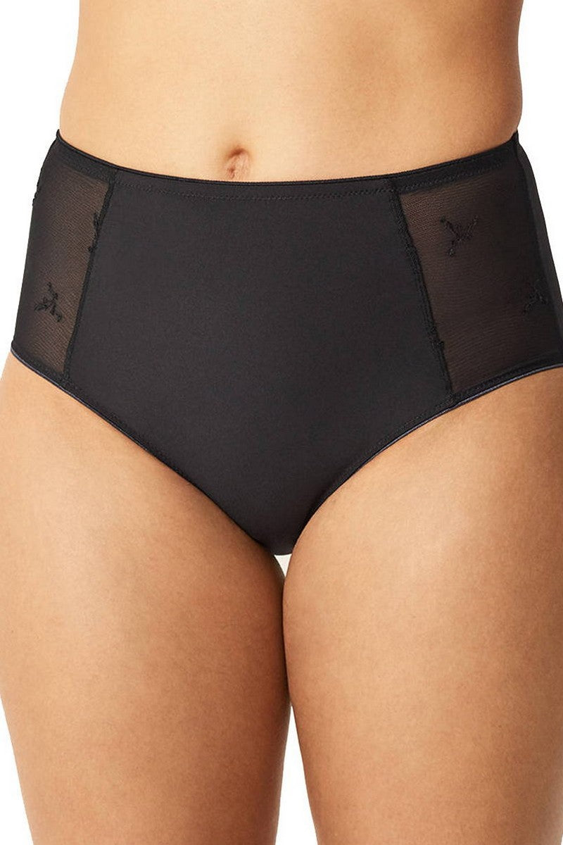 Трусики слип с высокой талией 16B8 Every curve black