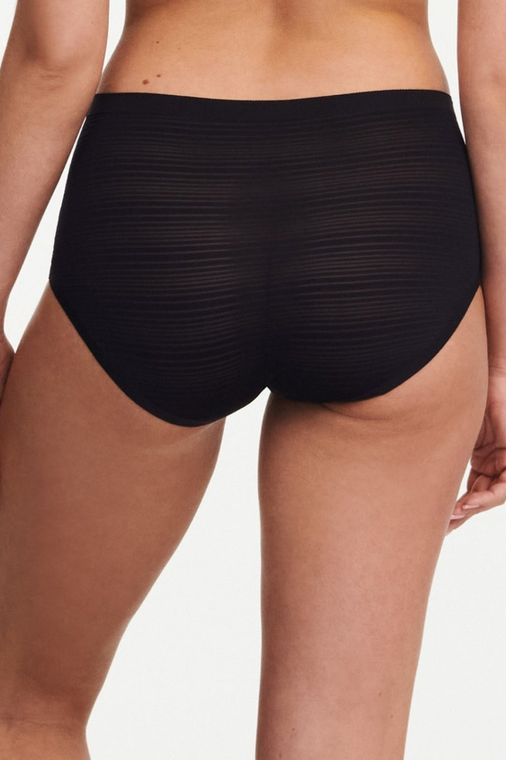 Высокие трусики слип 20D7 Soft Stretch black