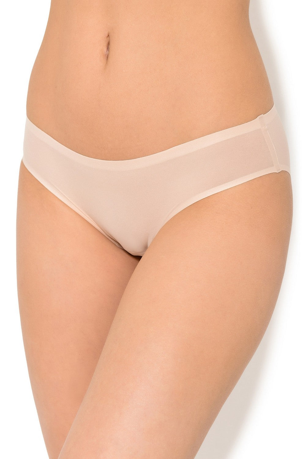 Бесшовные трусики слип 2643 Soft stretch beige dore