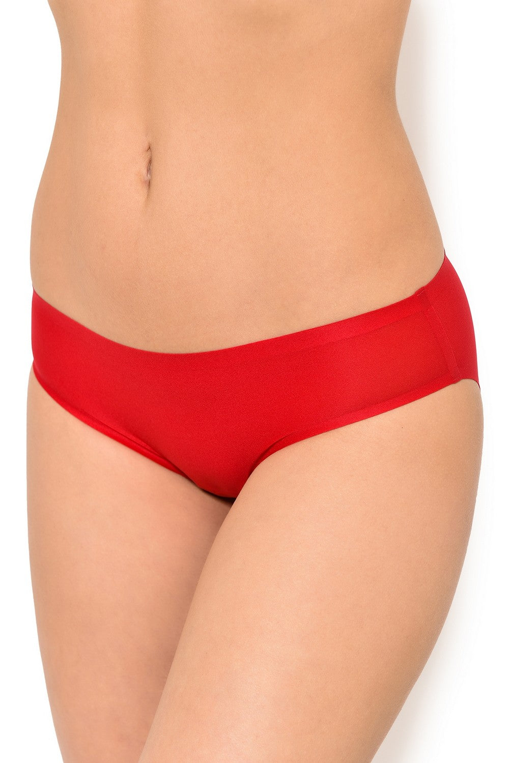 Бесшовные трусики слип 2643 Soft stretch poppy red