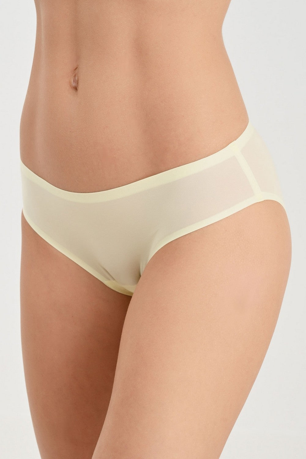 Бесшовные трусики слип 2643 Soft stretch tender yellow
