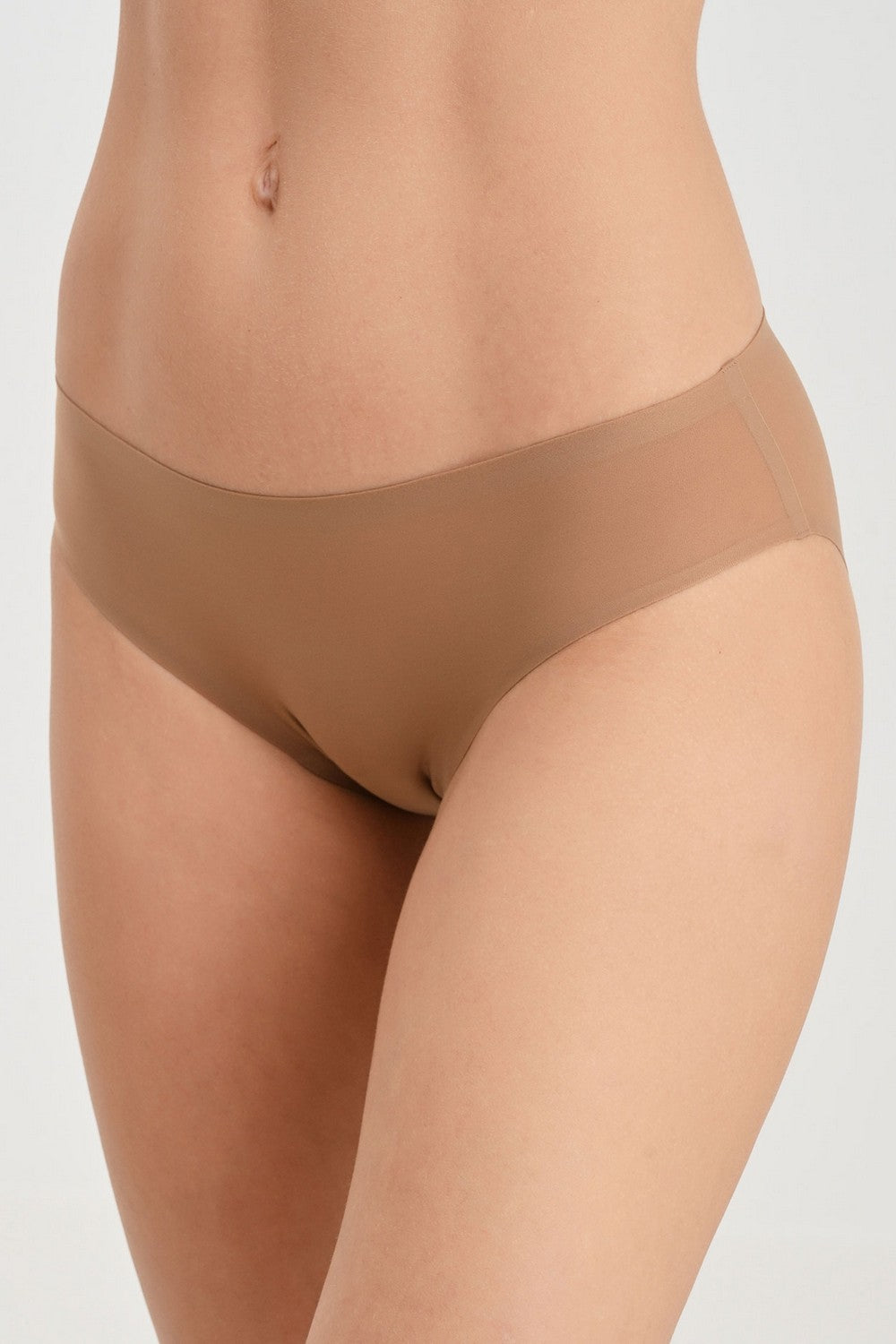 Бесшовные трусики слип 2643 Soft stretch terracotta