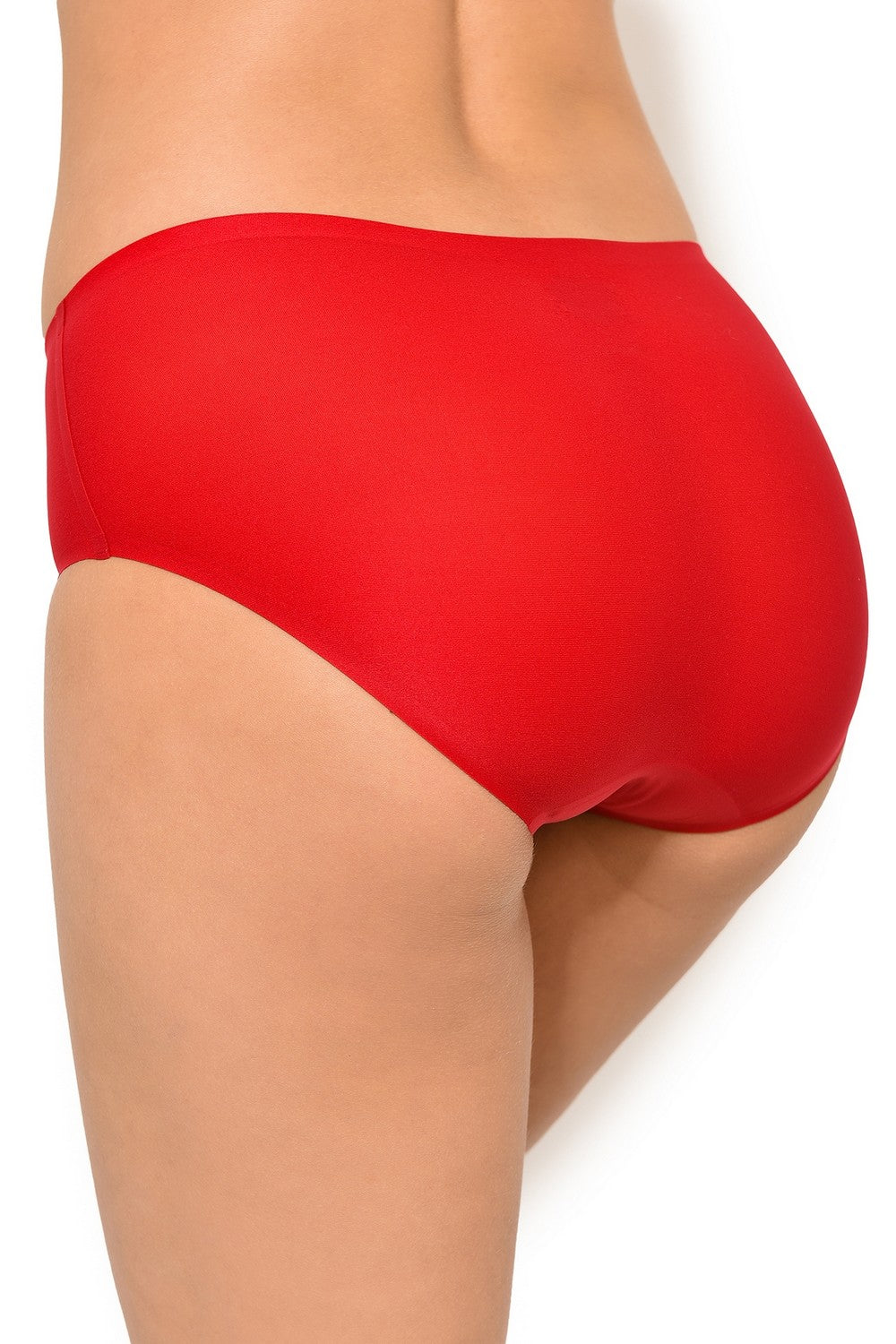 Бесшовные шортики 2644 Soft stretch poppy red