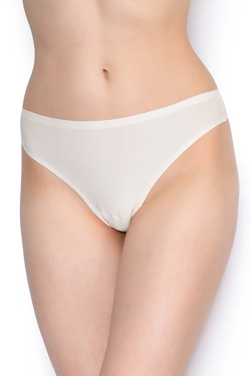 Бесшовные трусики стринг 2649 Soft stretch ivoire