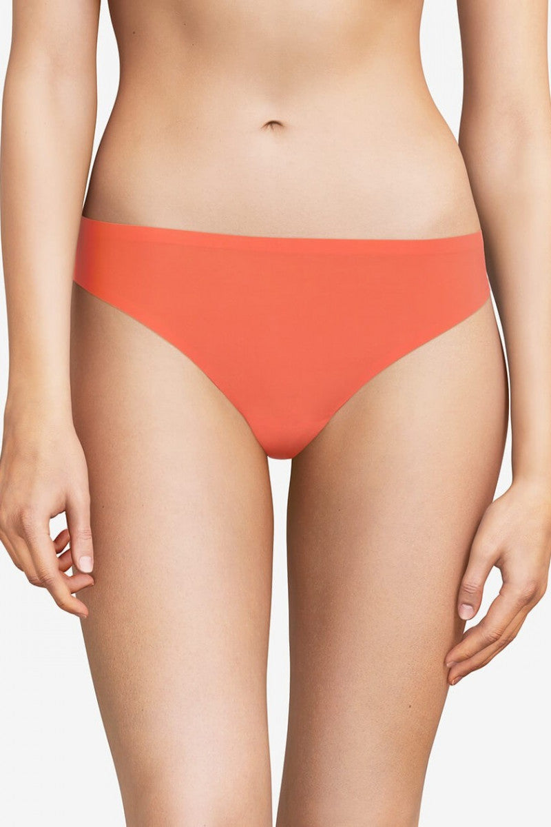 Бесшовные трусики стринг 2649 Soft stretch tangerine