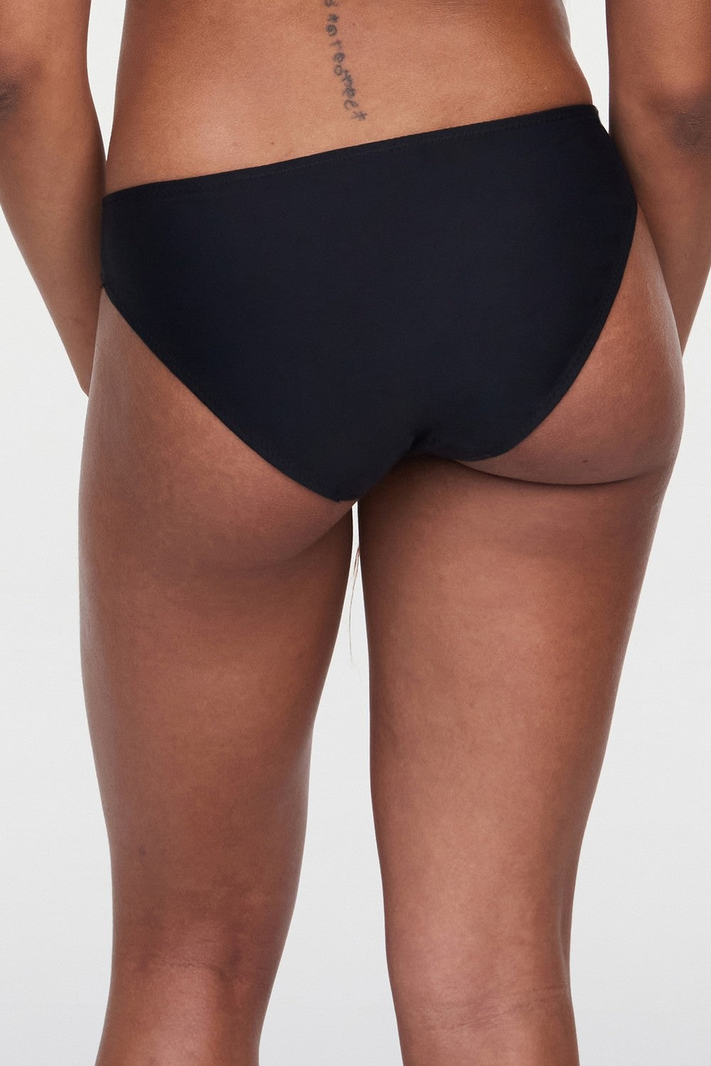 Трусики слип с кружевом 12N3 black