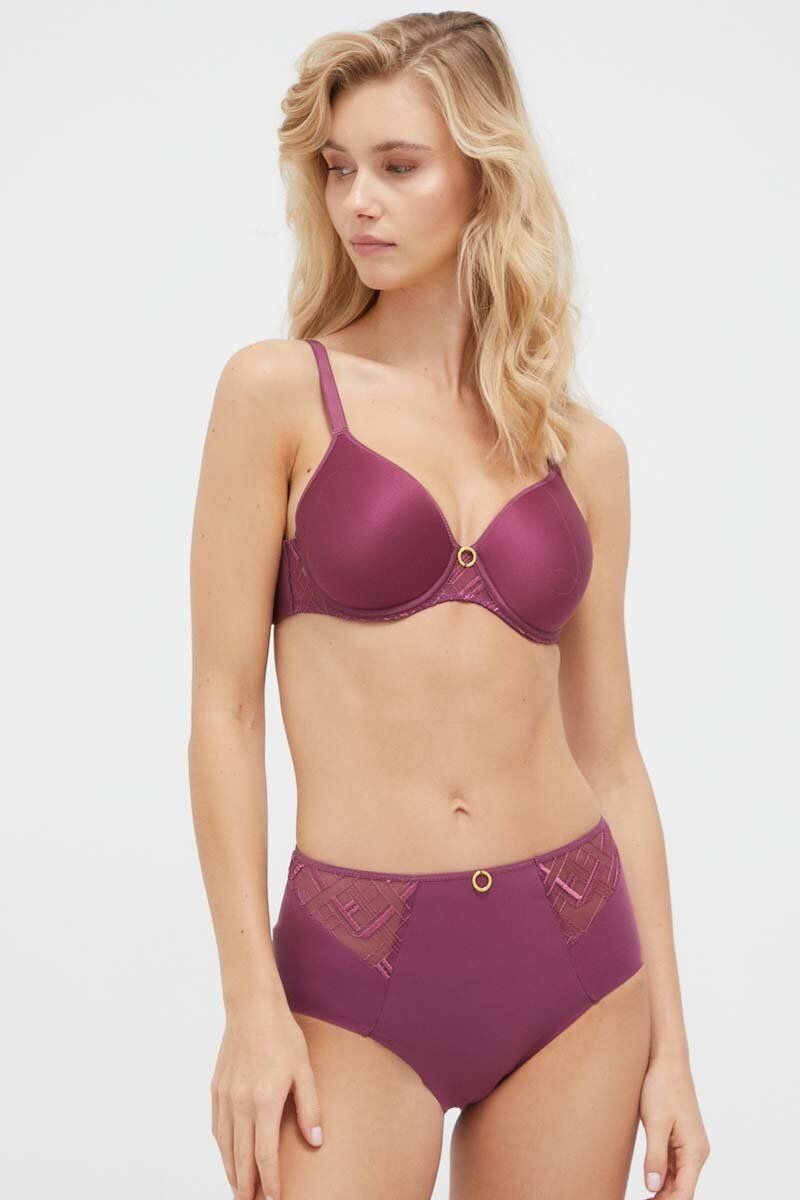 Высокие трусики слип 21S8 tannin