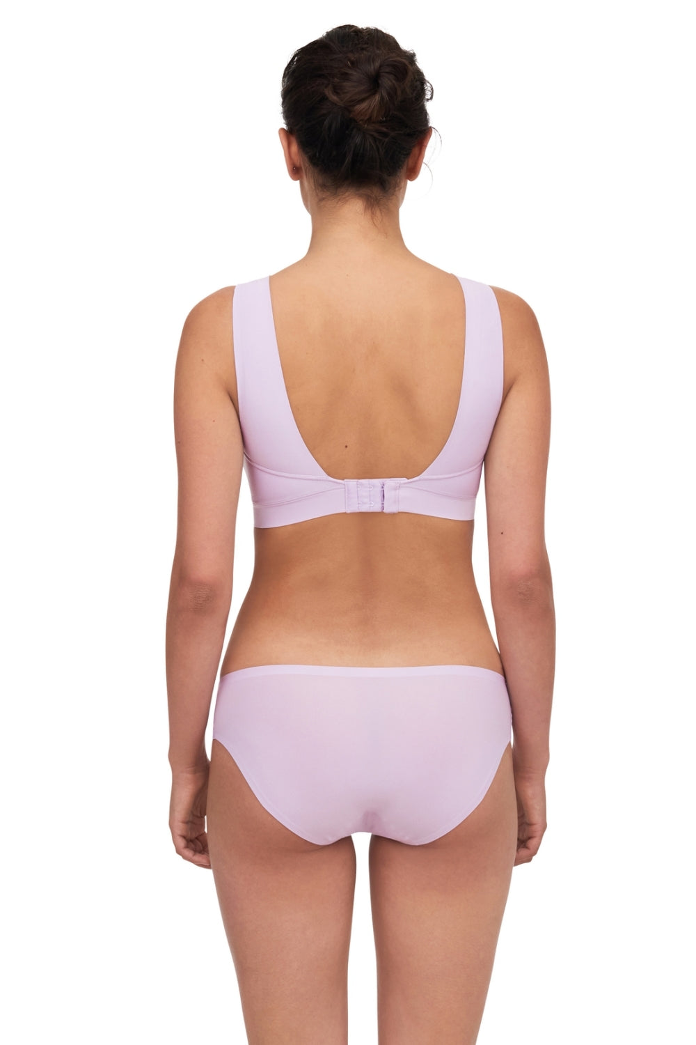 Бесшовные трусики слип 2643 Soft stretch lavender frost