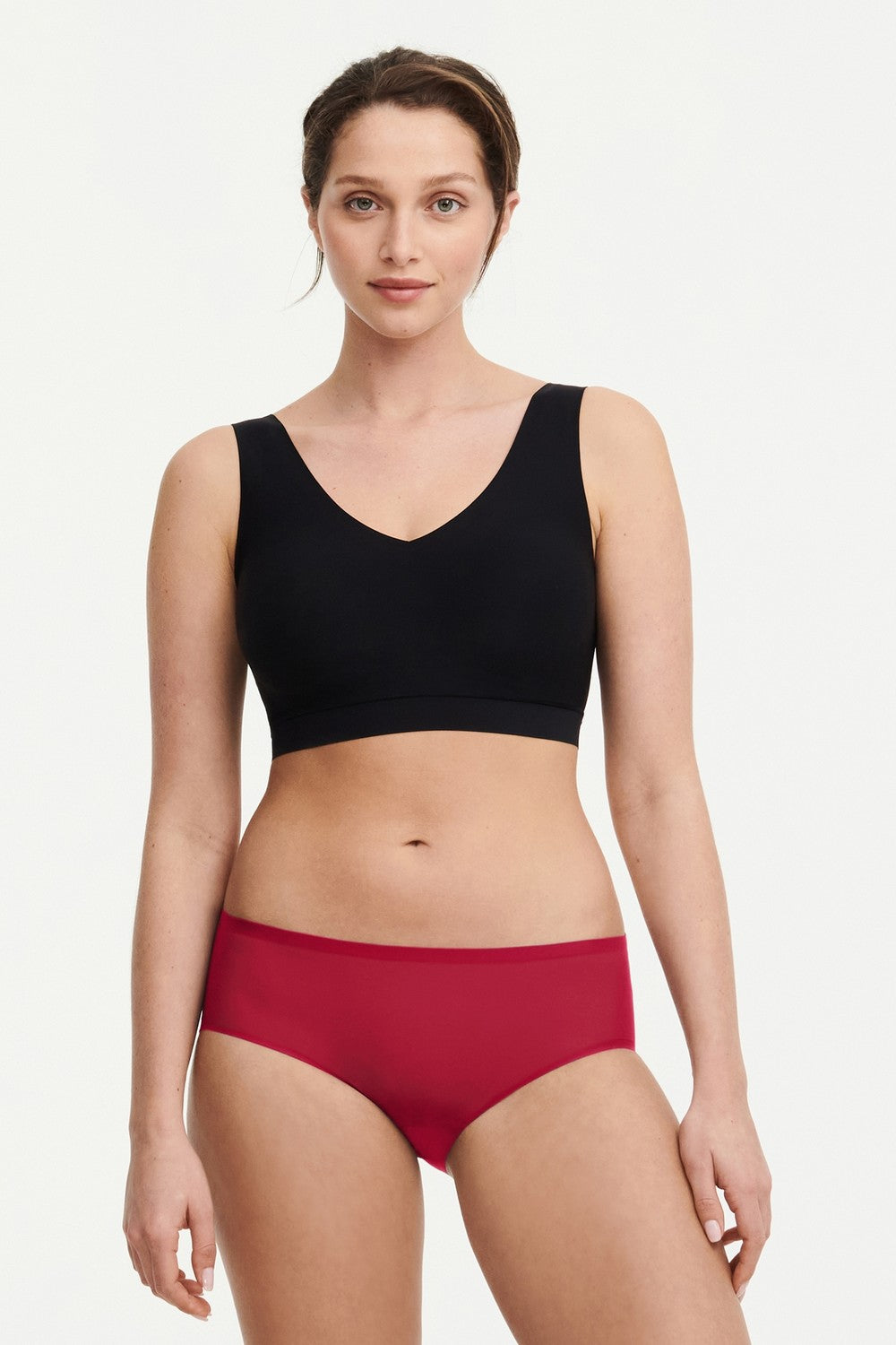 Бесшовные шортики 2644 Soft stretch rouge passion