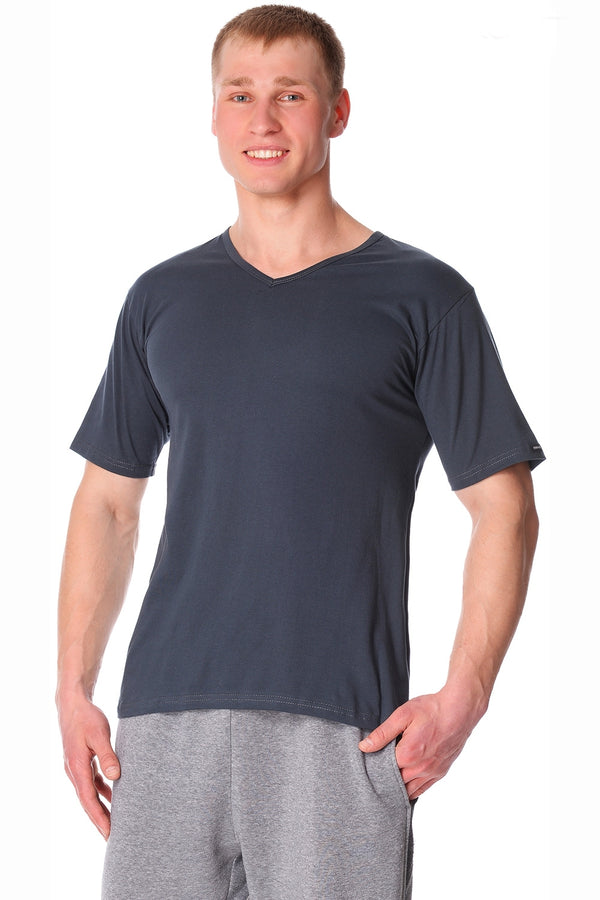 Мужская футболка из хлопка 201 Concord graphite