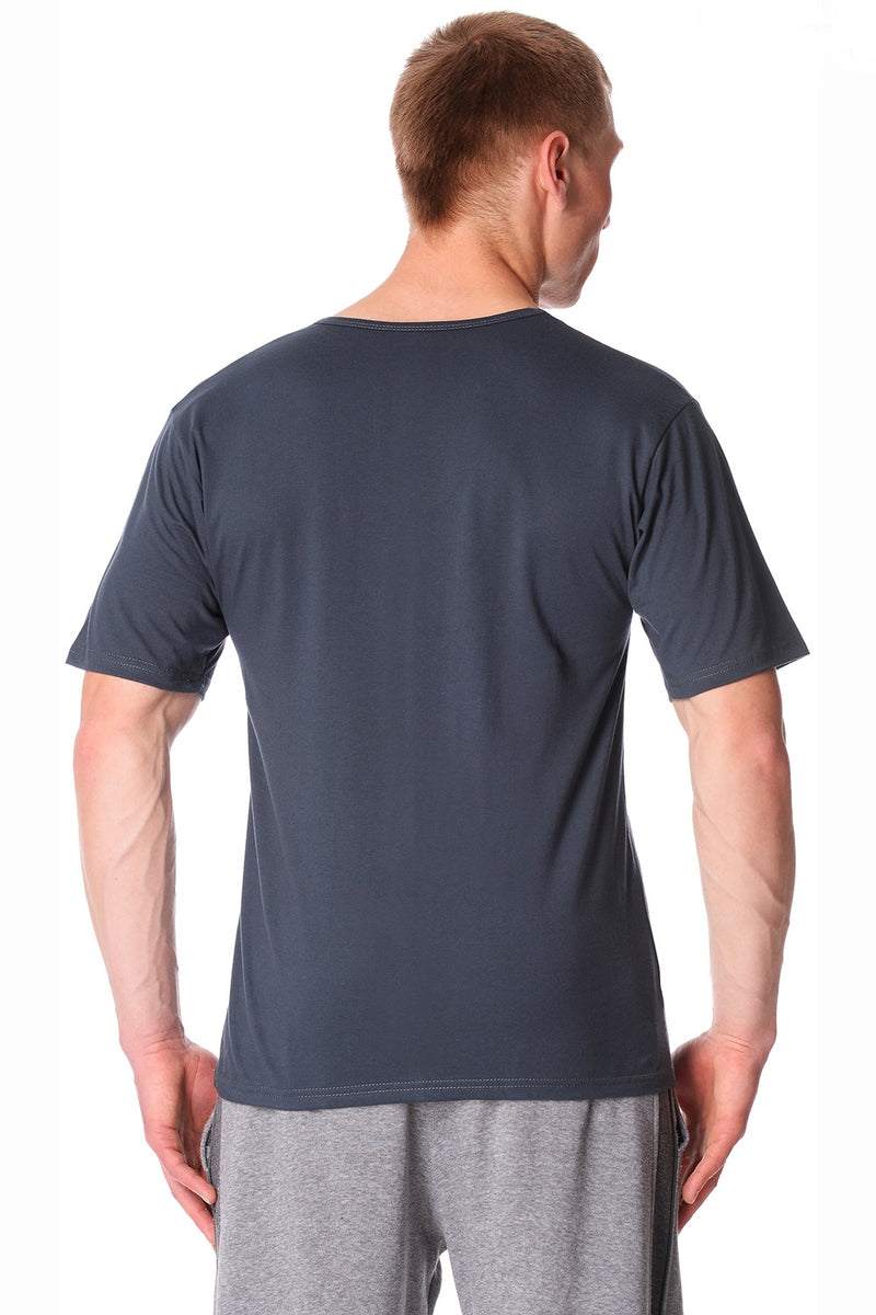 Чоловічі футболки з бавовни 201 Concord graphite