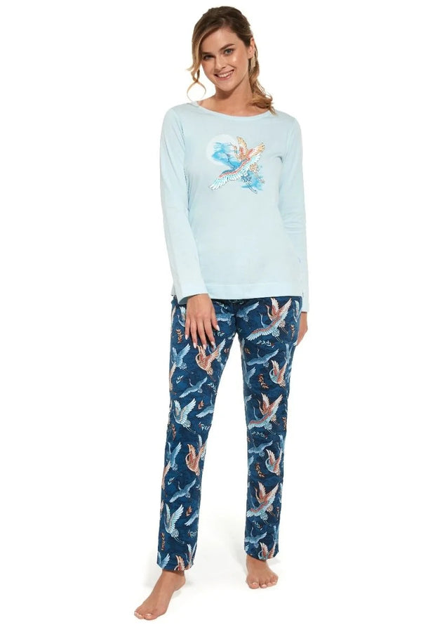 Хлопковая пижама с принтом 655/316 Birds