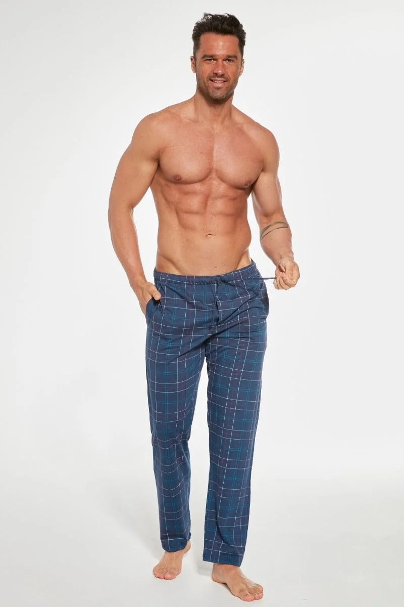 Мужские пижамные брюки из хлопка 691/45